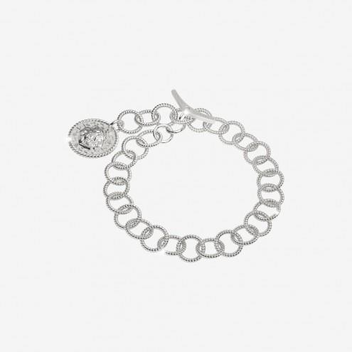 BRACCIALE  REBECCA IN ARGENTO - THE LION QUEEN Ref. SLIBAA01 - REBECCA