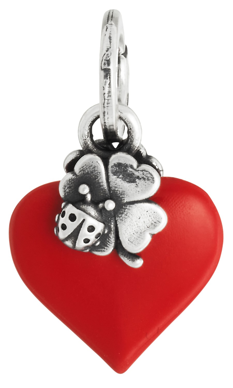 Giovanni Raspini - Charm Cuore Lucky rosso Ref. 12466 - GIOVANNI RASPINI