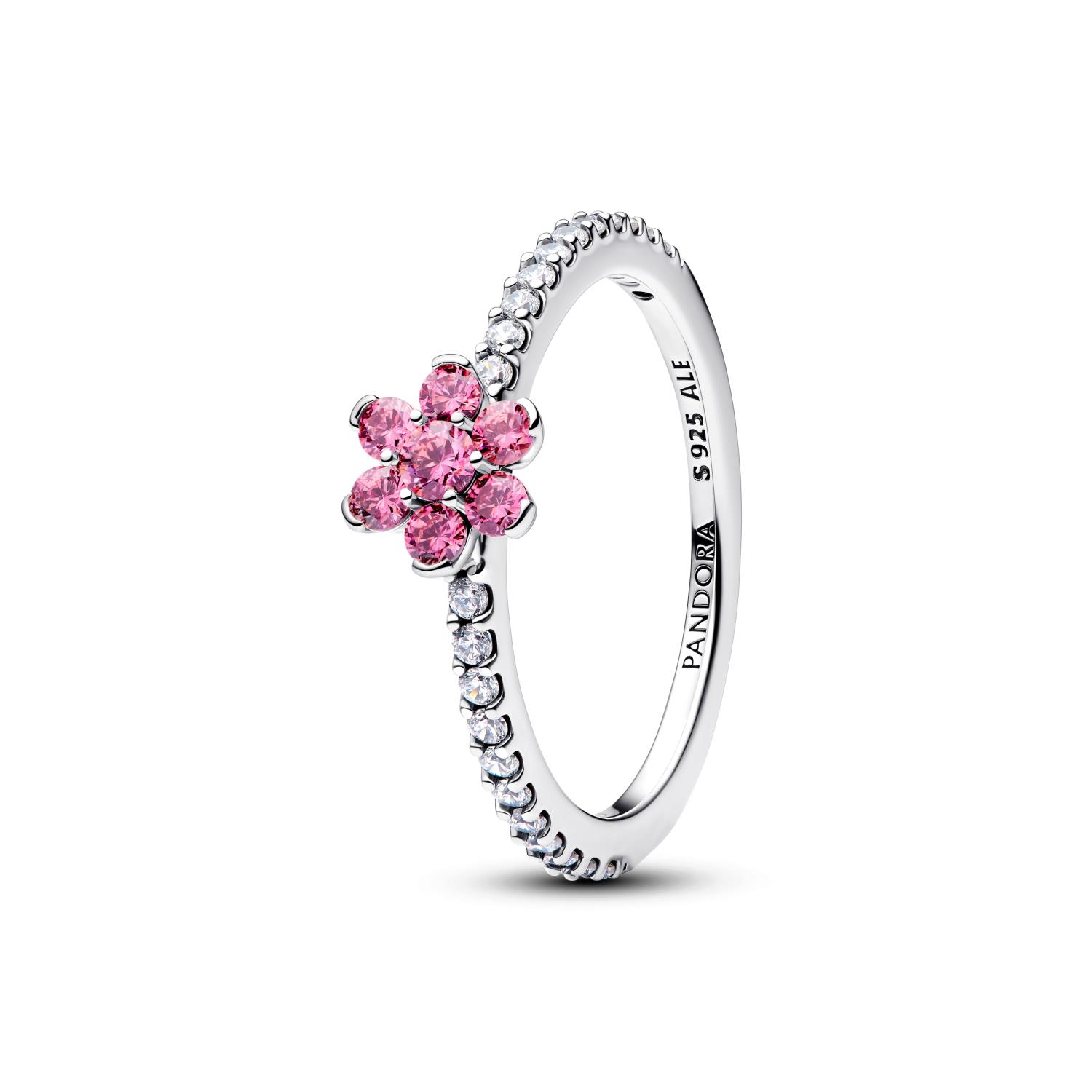 Pandora - Anello Fiore Luminoso Rosa Ref. 194499C02-48 - PANDORA