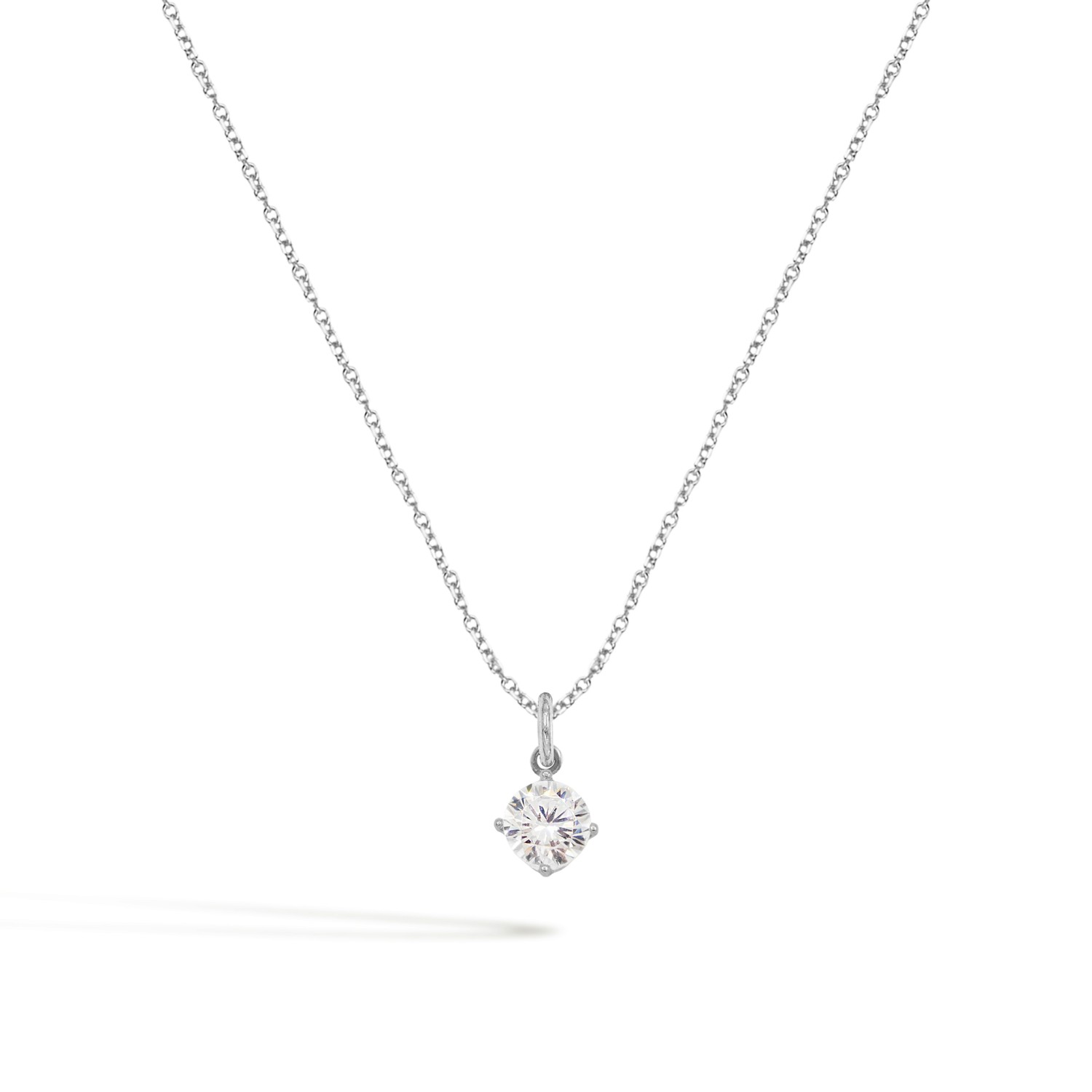 Collana Luce in Oro 9 Kt e Zirconi  Ref. C0334B9 - FACCO