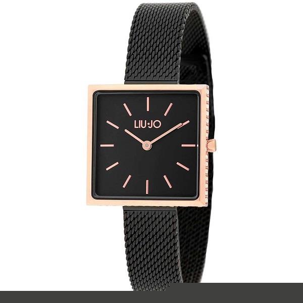 Orologio Liu-Jo - Glamour Square Black & Gold Rose Ref. TLJ1559 - LIU-JO