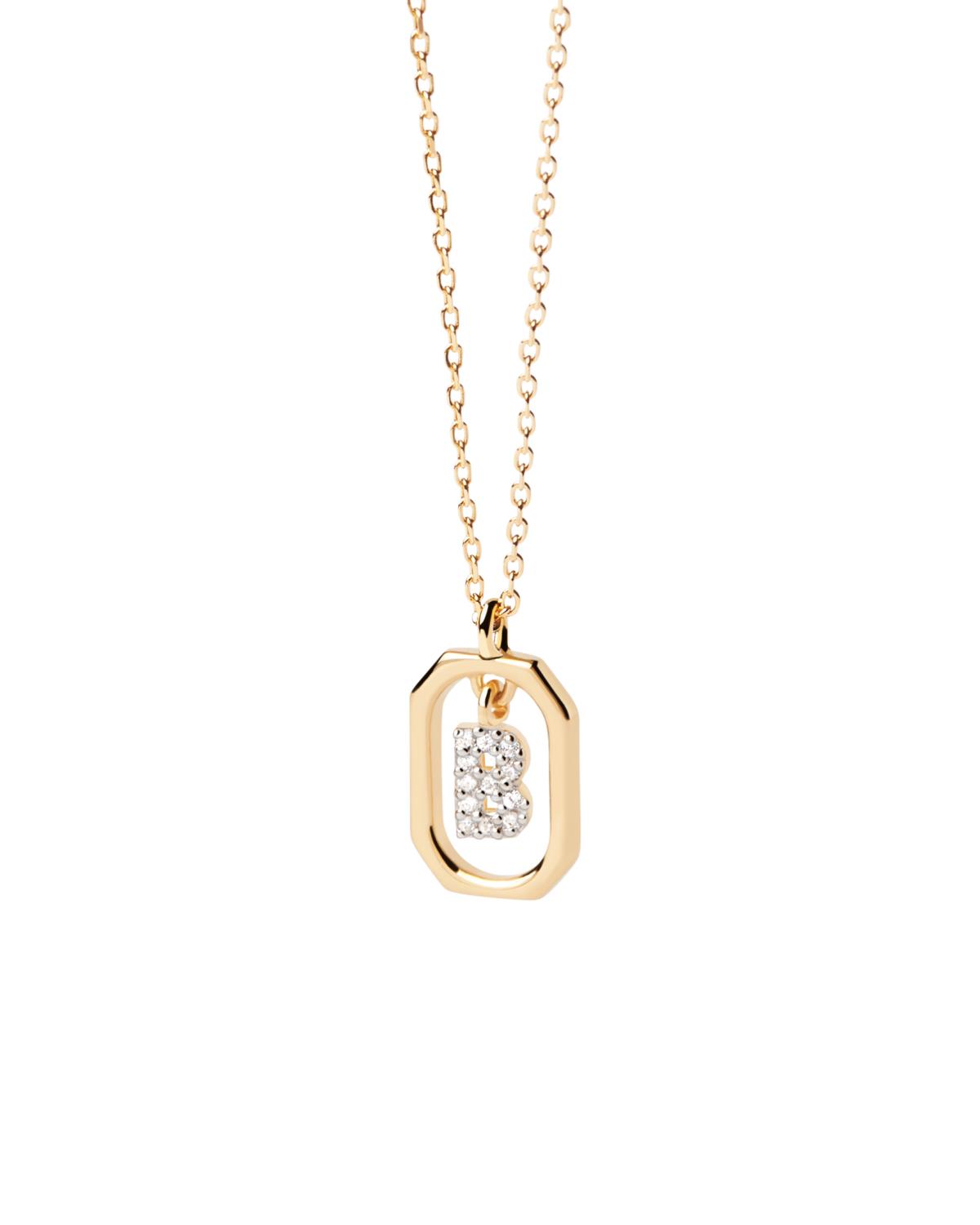 Collana PDPaola Mini Letter Gold B Ref. CO01-513-U - PDP