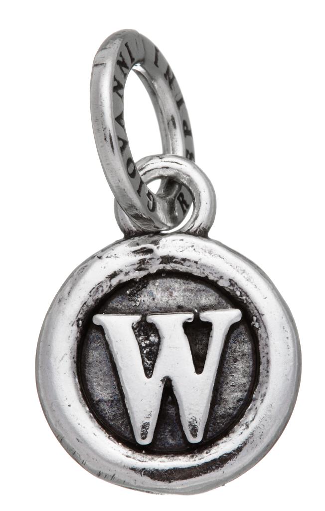 CHARM LETTERA BOTTONE ''W'' - GIOVANNI RASPINI