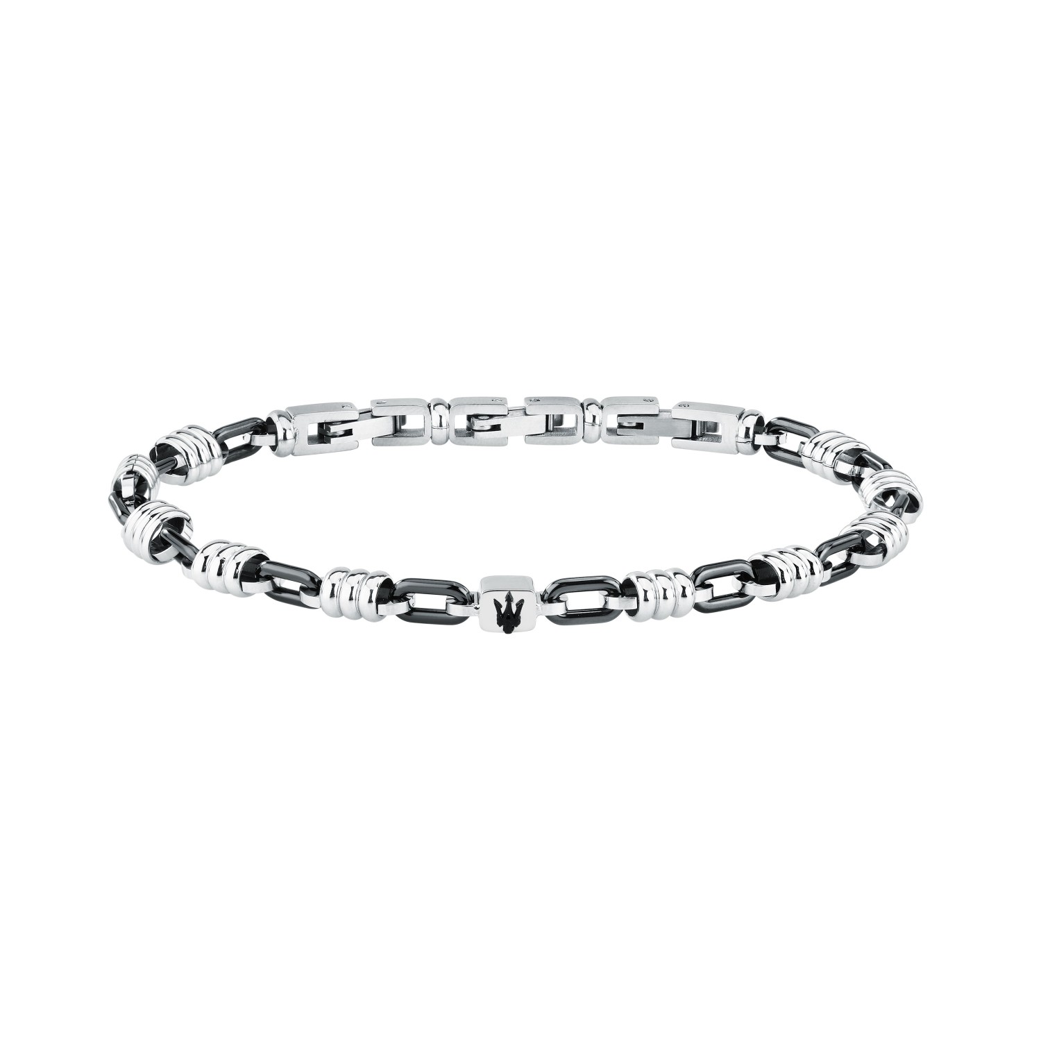 Bracciale da uomo Maserati Ceramic in Acciaio - JM426ATZ92 - MASERATI