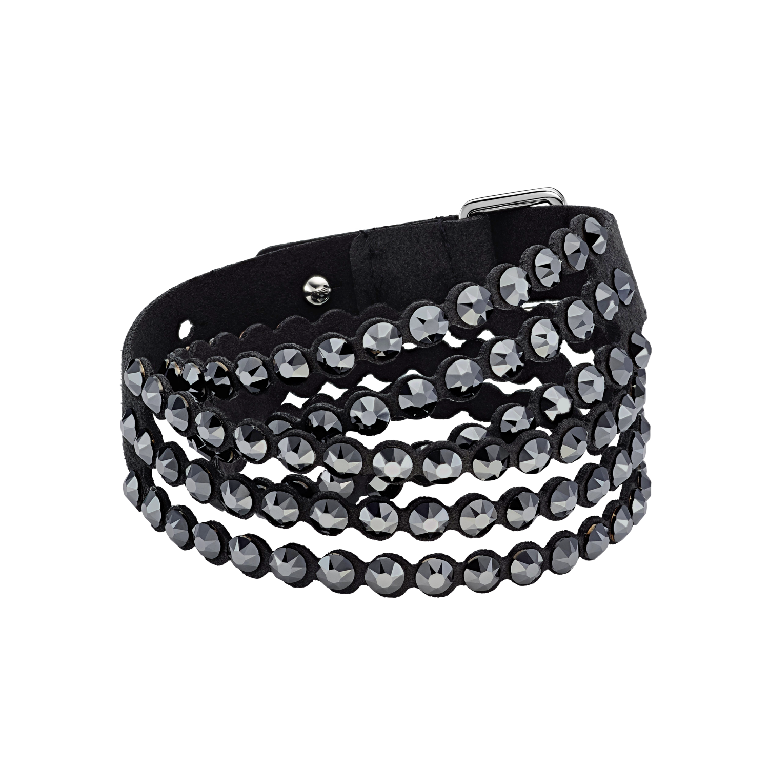 Swarovski - Braccialetto Swarovski Power Collection, Nero Ref. 5512512 - SWAROVSKI