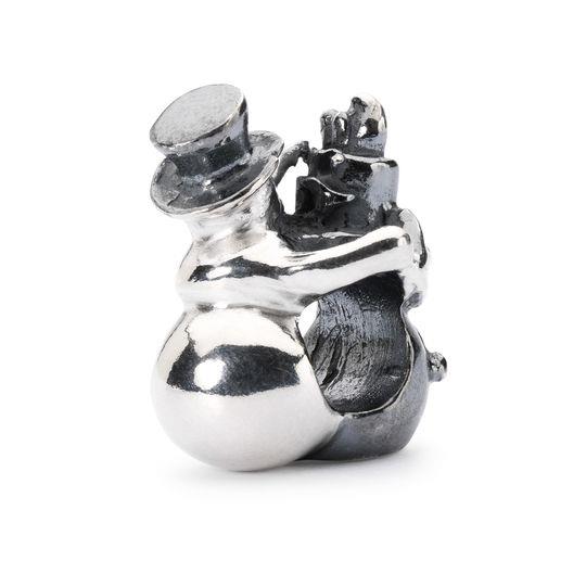 Trollbeads Ritirato - Original Trollbeads Pupazzo di Neve e Lady Disgelo Ref. TAGBE-30124 - TROLLBEADS
