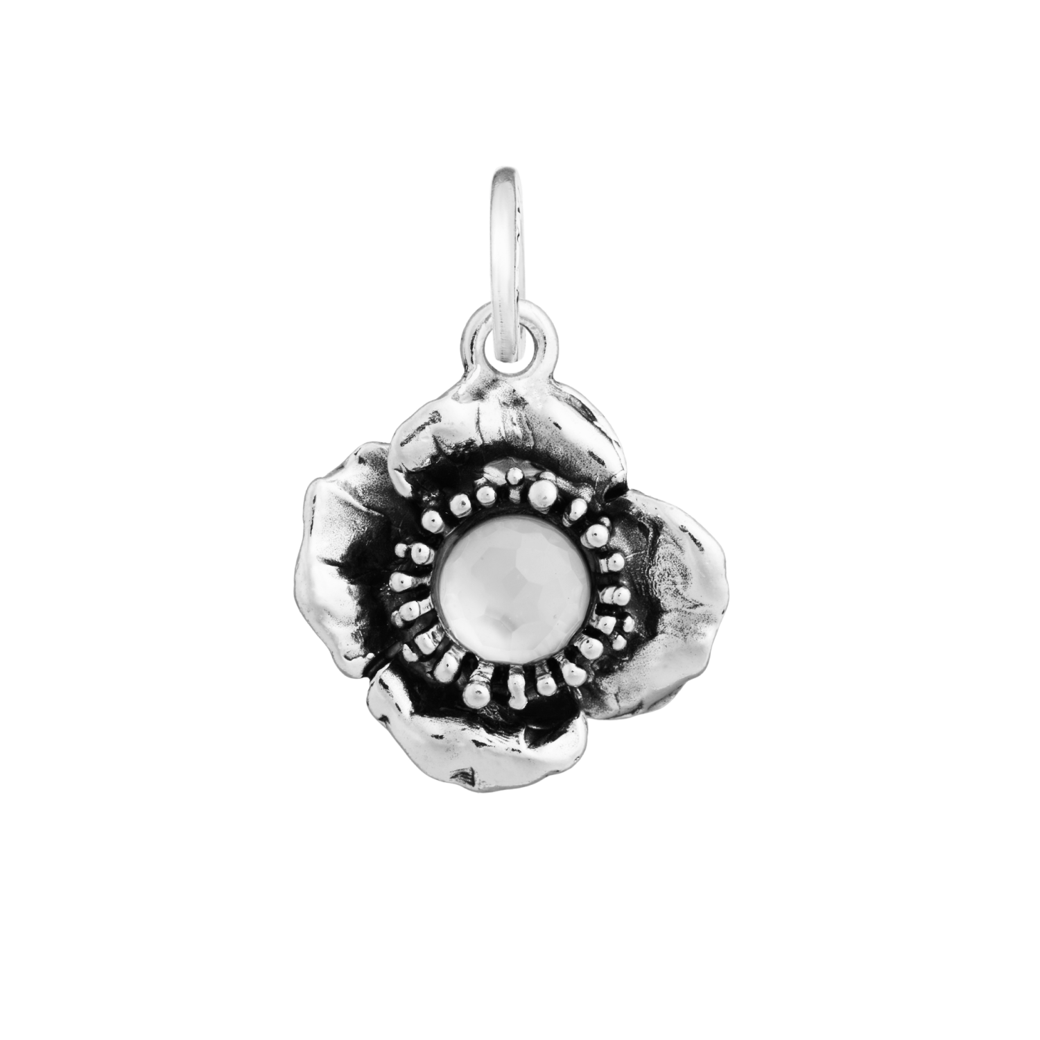 Giovanni Raspini - Charm Camelia Cabochon Ref. 12712 - GIOVANNI RASPINI