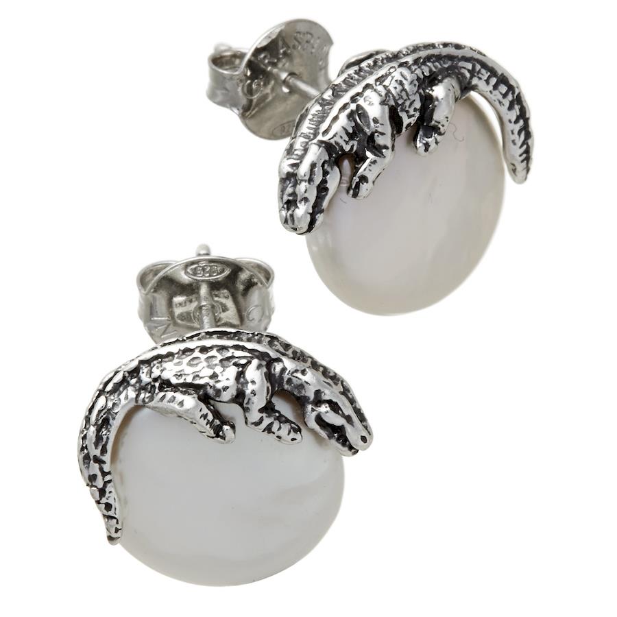 Giovanni Raspini - Orecchini Tahiti Coccodrillo Ref. 10848 - GIOVANNI RASPINI