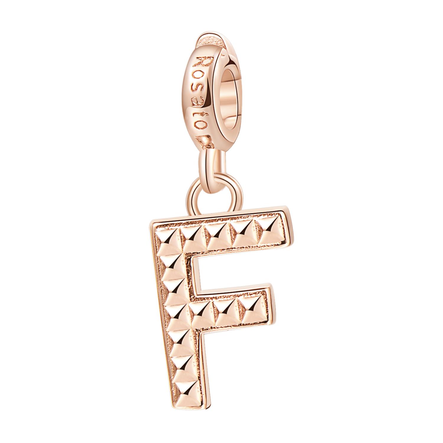 Rosato - Charm STORIE  argento 925/1000 galvanica rosa F Ref. RZ084 - ROSATO