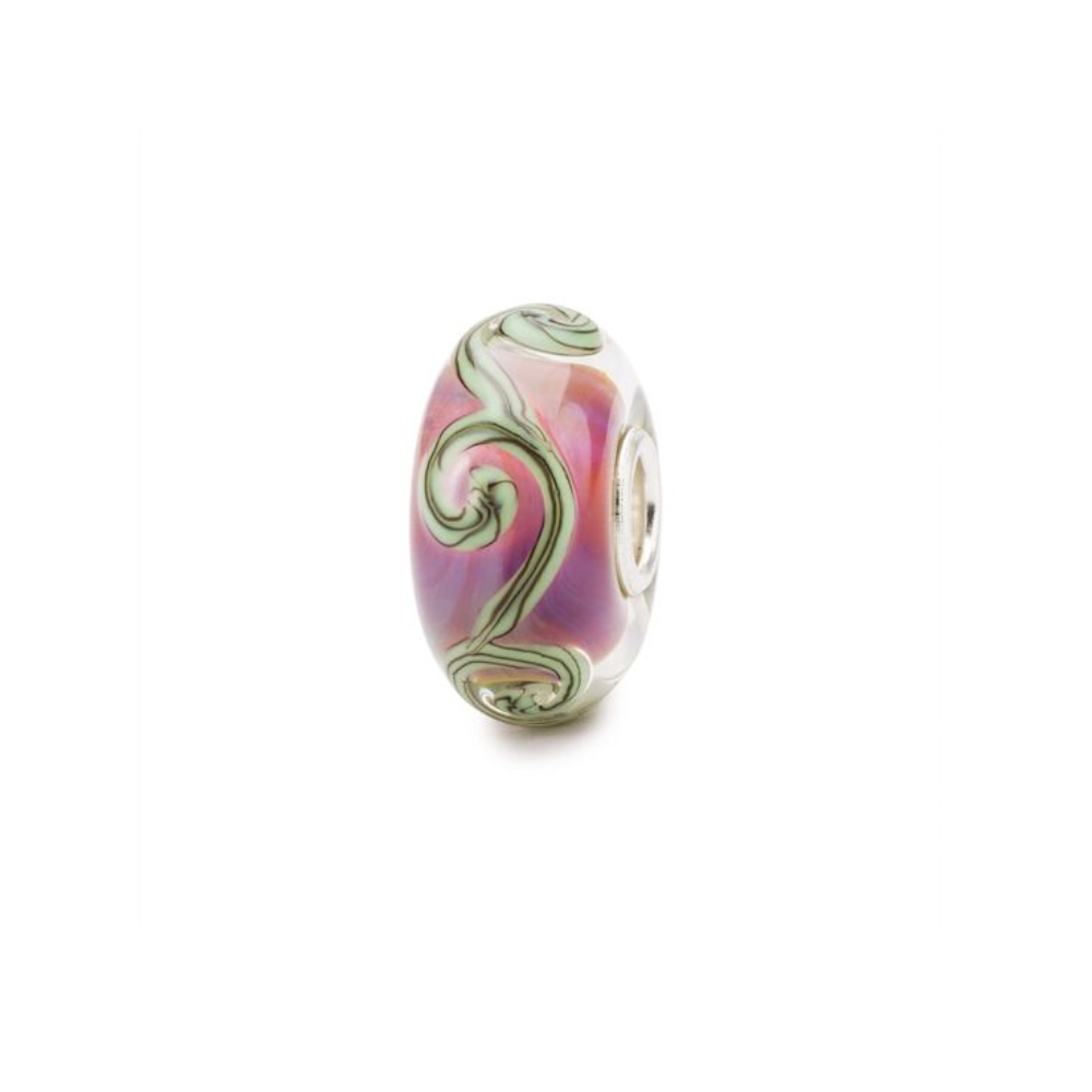 Trollbeads Bead in Vetro - Tracce Viola Ref. TGLBE-20122 - TROLLBEADS