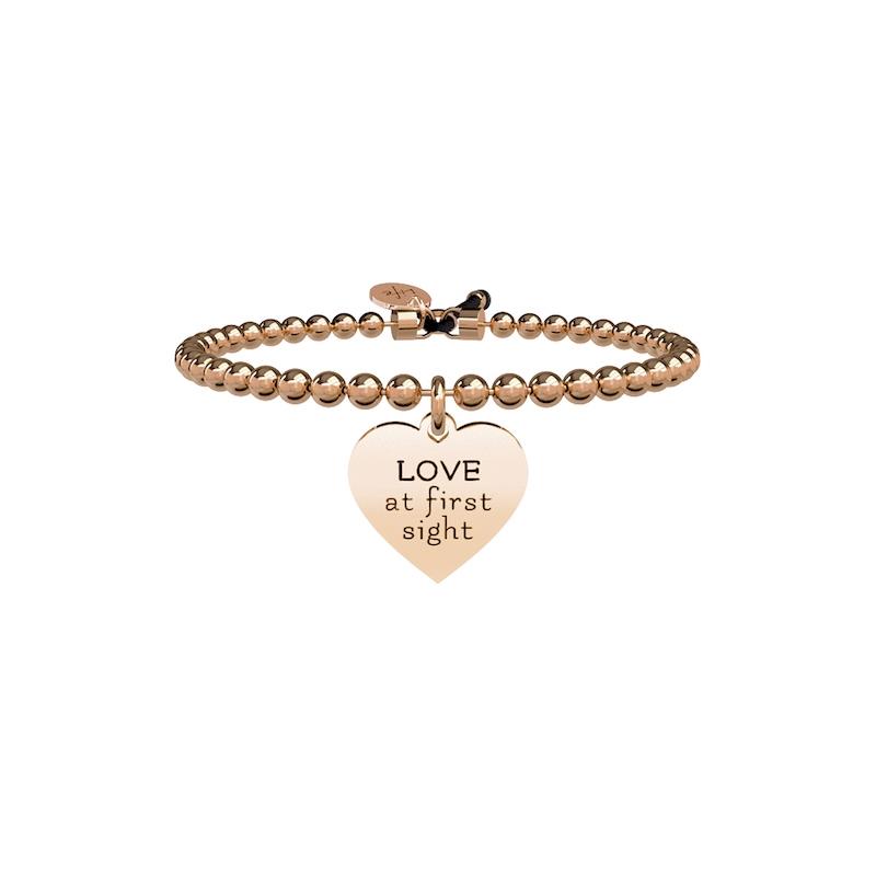 Gioielli Kidult - Bracciale in acciaio 316L e Pvd Rose' Ref. 731426 - KIDULT