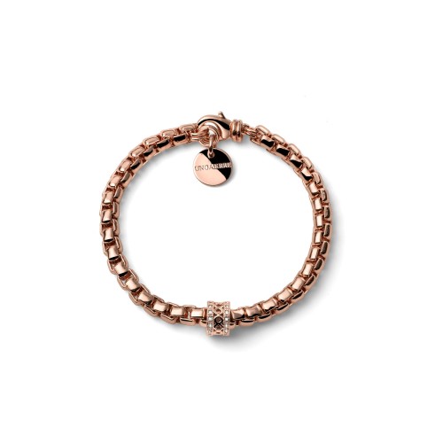 UNOAERRE - Bracciale veneziana rosa Bronzo Ref. 2801 - UNOAERRE