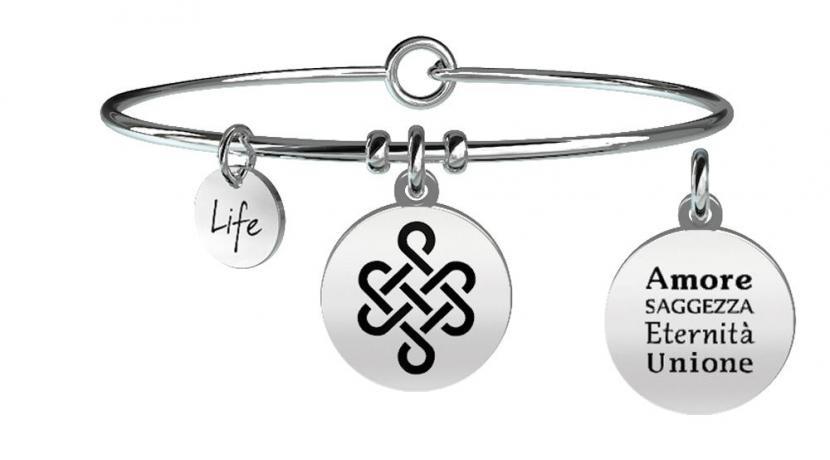 Gioielli Kidult - Bracciale in acciaio 316L Ref. 731065 - KIDULT