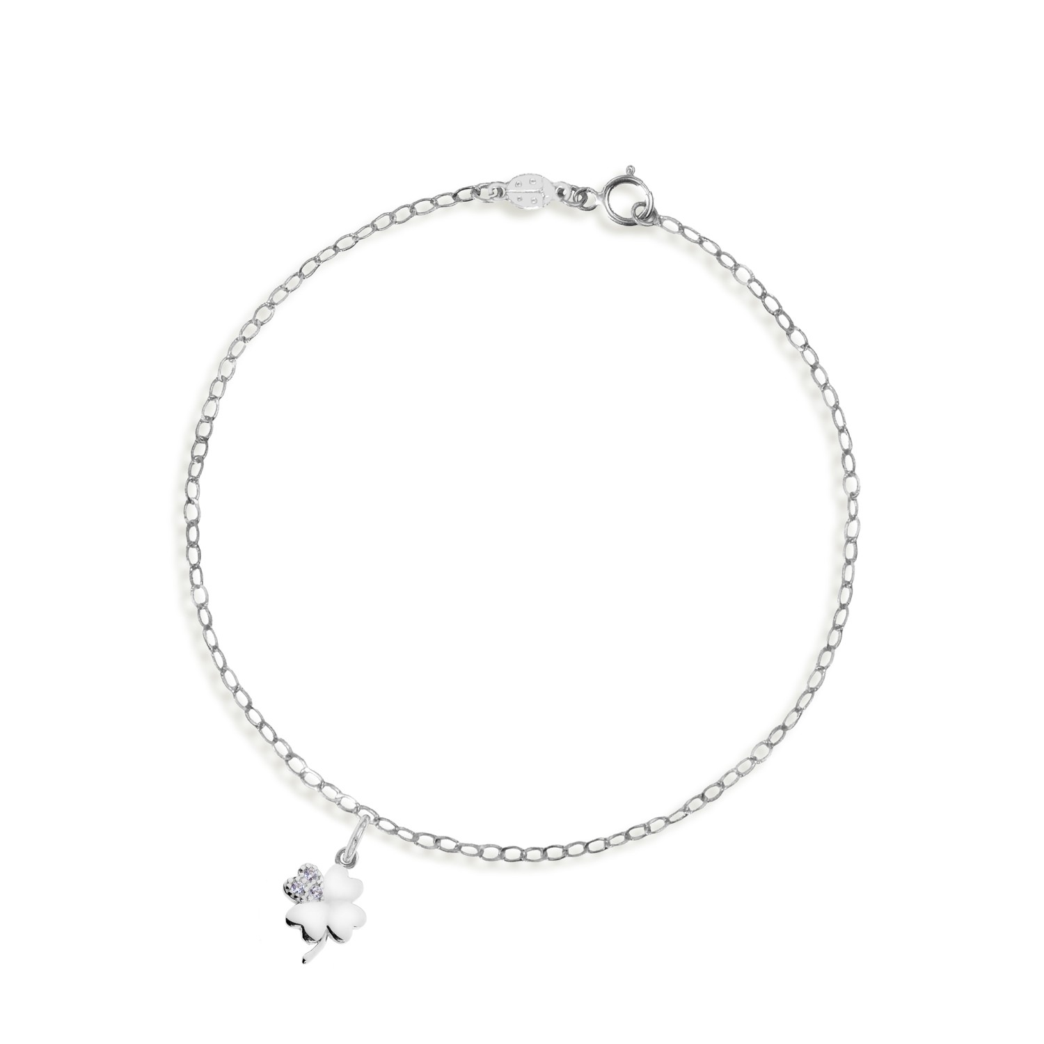Bracciale Quadrifoglio in Oro 9 Kt  Ref. B0125B9 - FACCO