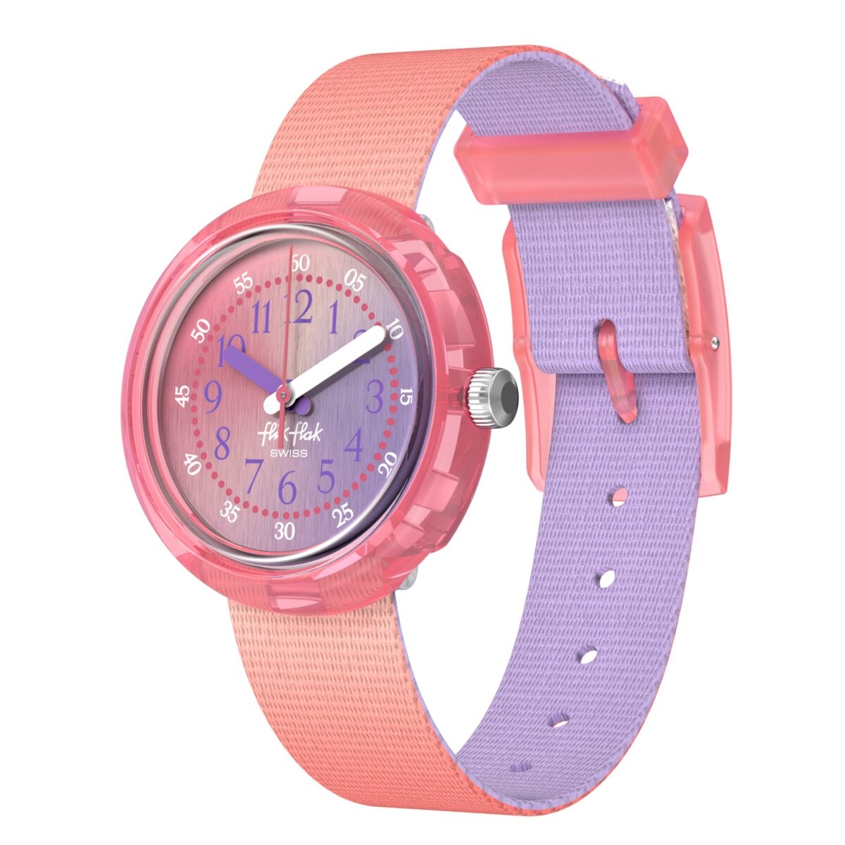 Orologio Flik Flak QUENCH IN PINK set con borraccia SIGG FPNP188 - FLIK FLAK