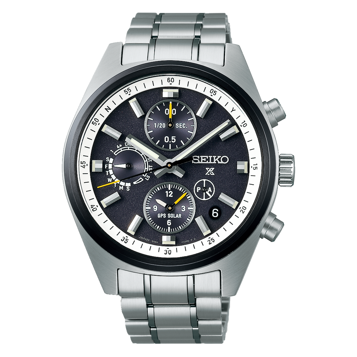 Orologio Seiko PROSPEX Speedtimer  Cronografo GPS Solar - Ref. SSH167J1 - SEIKO