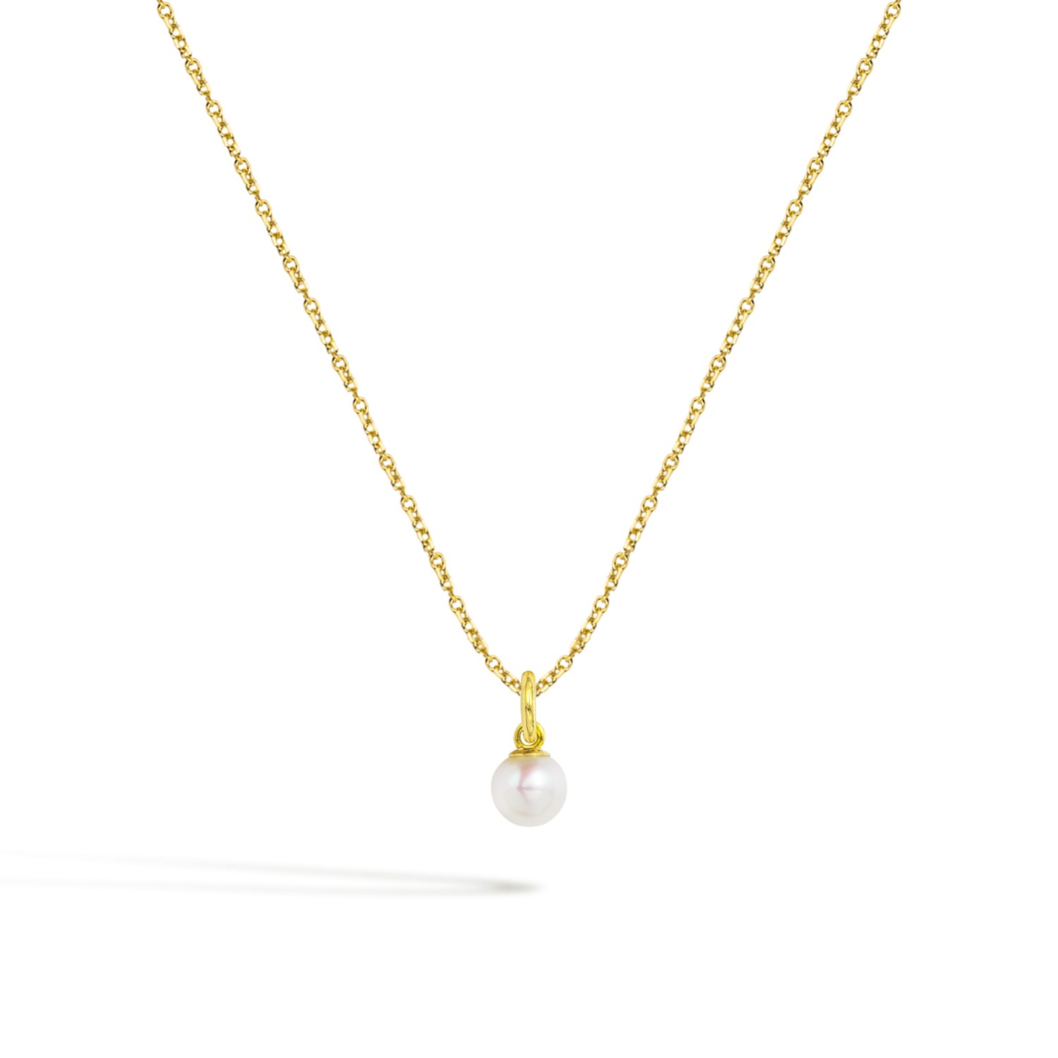 Collana Perla in Oro 9 Kt  Ref. C0150G9 - FACCO