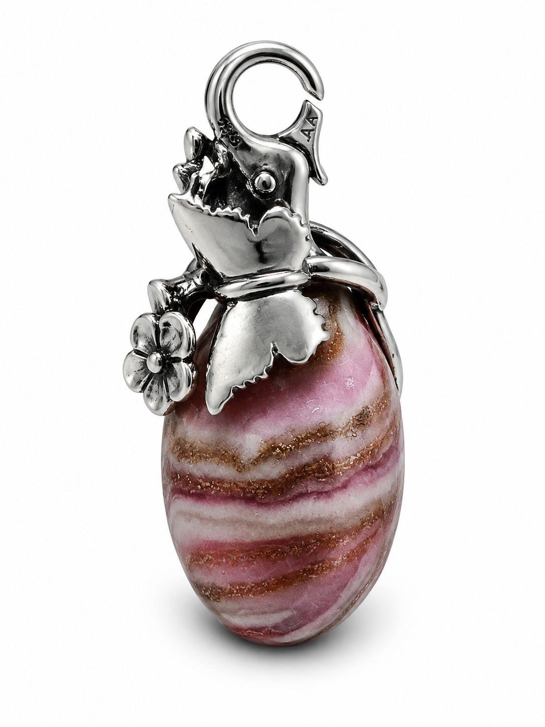Trollbeads Speciali Pendente Primavera in Fiore Sfaccettato rosa - TROLLBEADS