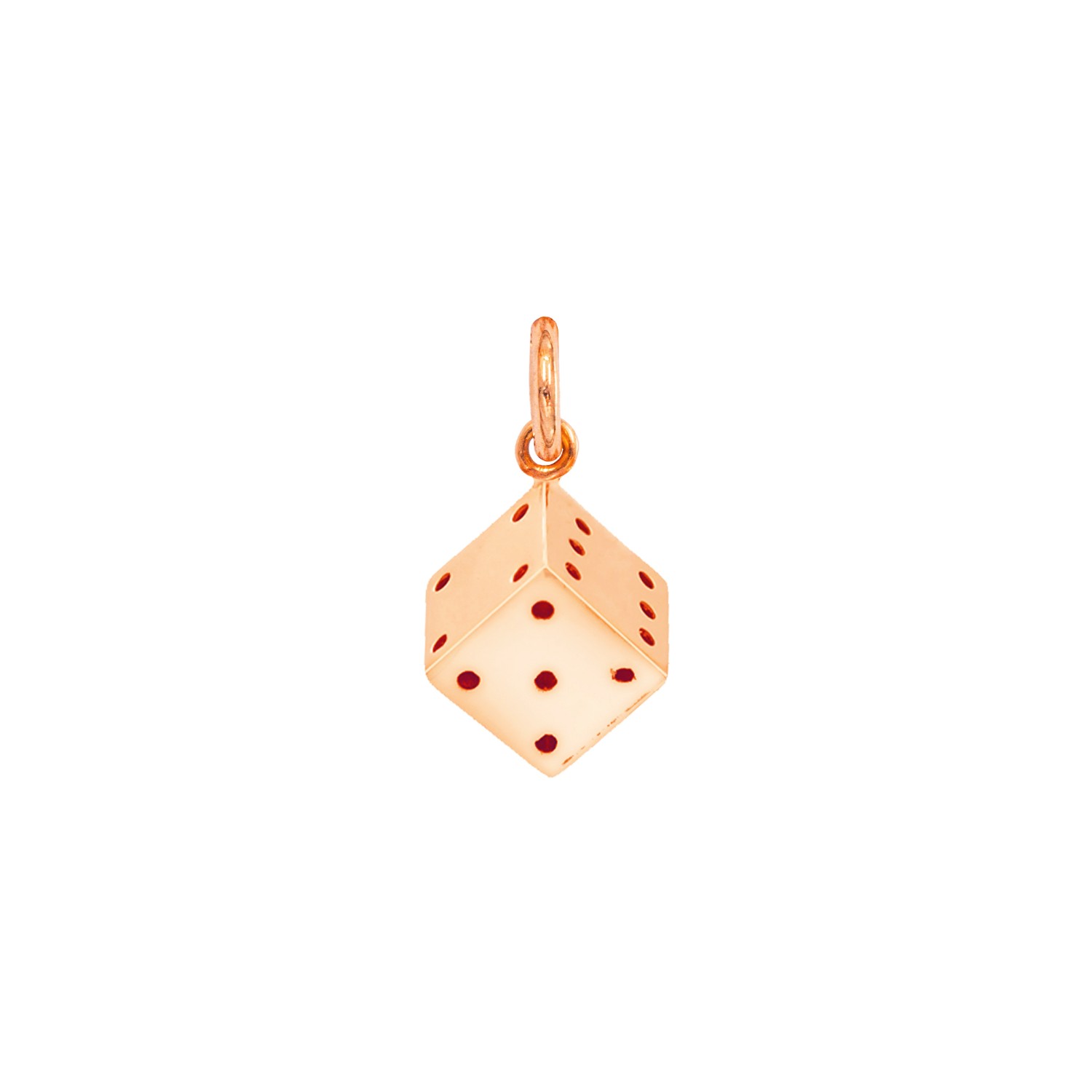 Charm Dado in Oro 9 Kt  Ref. A0124R9 - FACCO