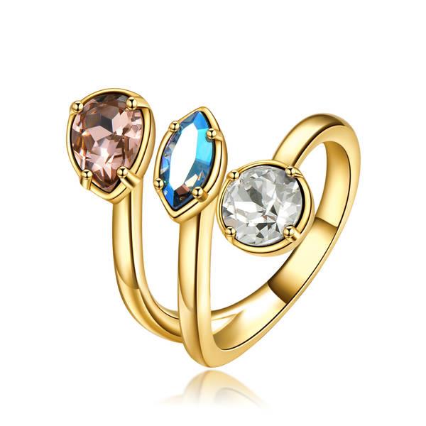 ANELLO BROSWAY - Anello AFFINITY in ottone e galvanica oro mis 14  Ref. BFF86B - BROSWAY