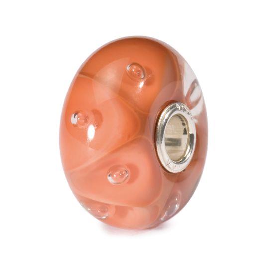 Trollbeads Ritirato - Original Trollbeads Bolle di Corallo Ref. TGLBE-10068 - TROLLBEADS