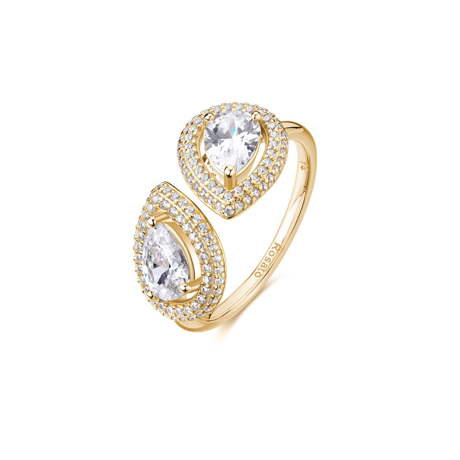 Anello Rosato - Anna Mis. 16 Ref. RZAN34C - ROSATO