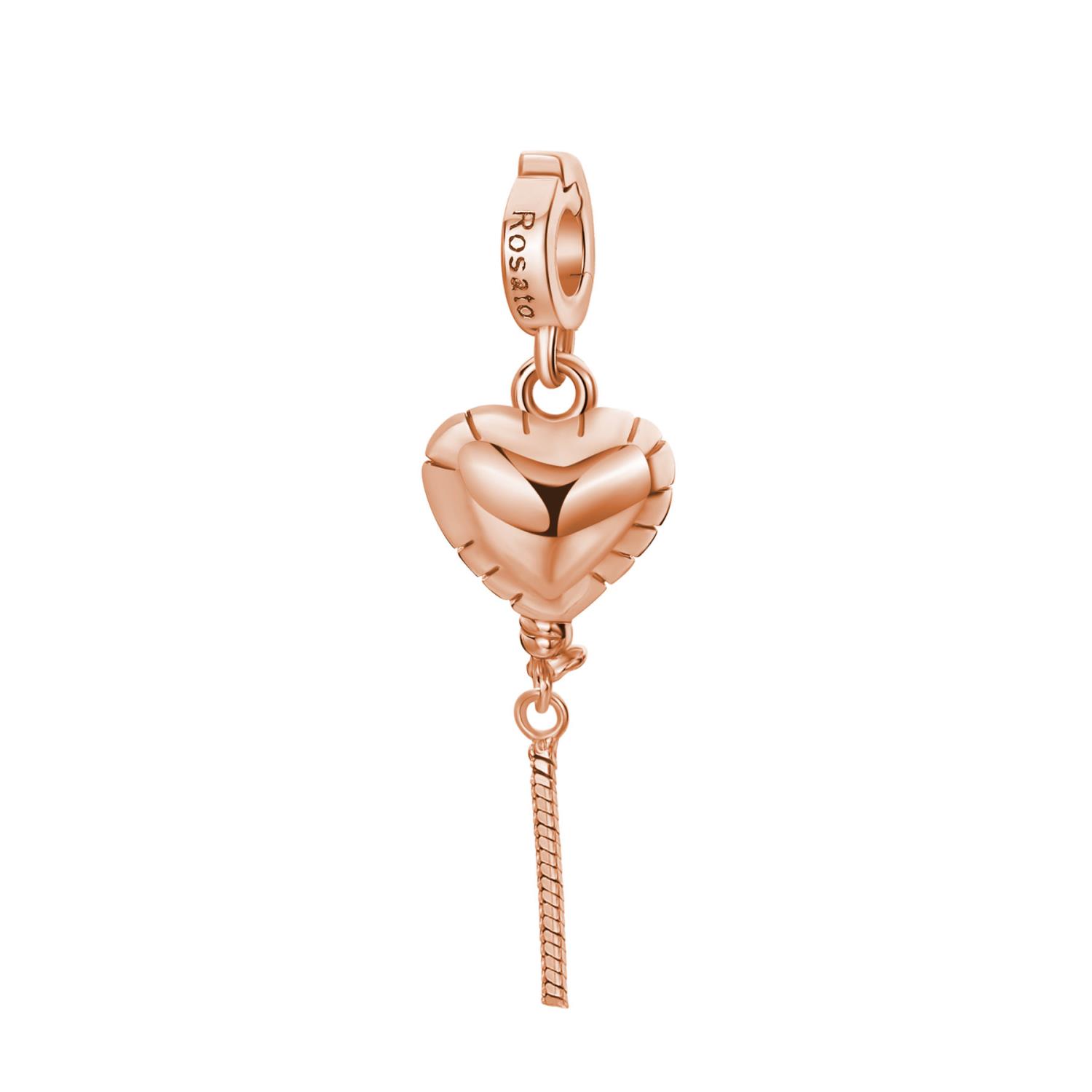 Charm Palloncino Cuore Rosato - Storie Ref. RZLE074 - ROSATO