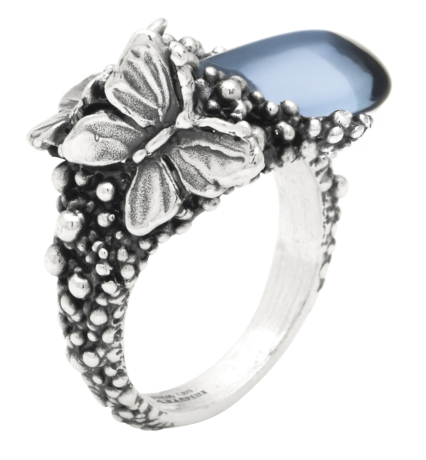 Giovanni Raspini -  Anello Goccia Farfalle Mis. 16 Ref. 12418/16 - GIOVANNI RASPINI