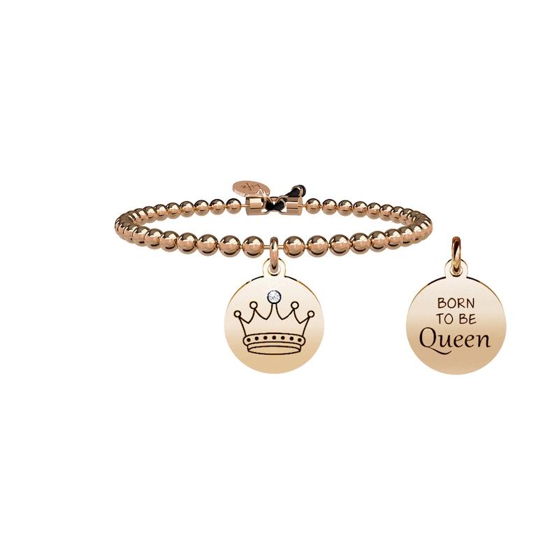 Gioielli Kidult - Bracciale in acciaio 316L e Pvd Rose' Ref. 731427 - KIDULT