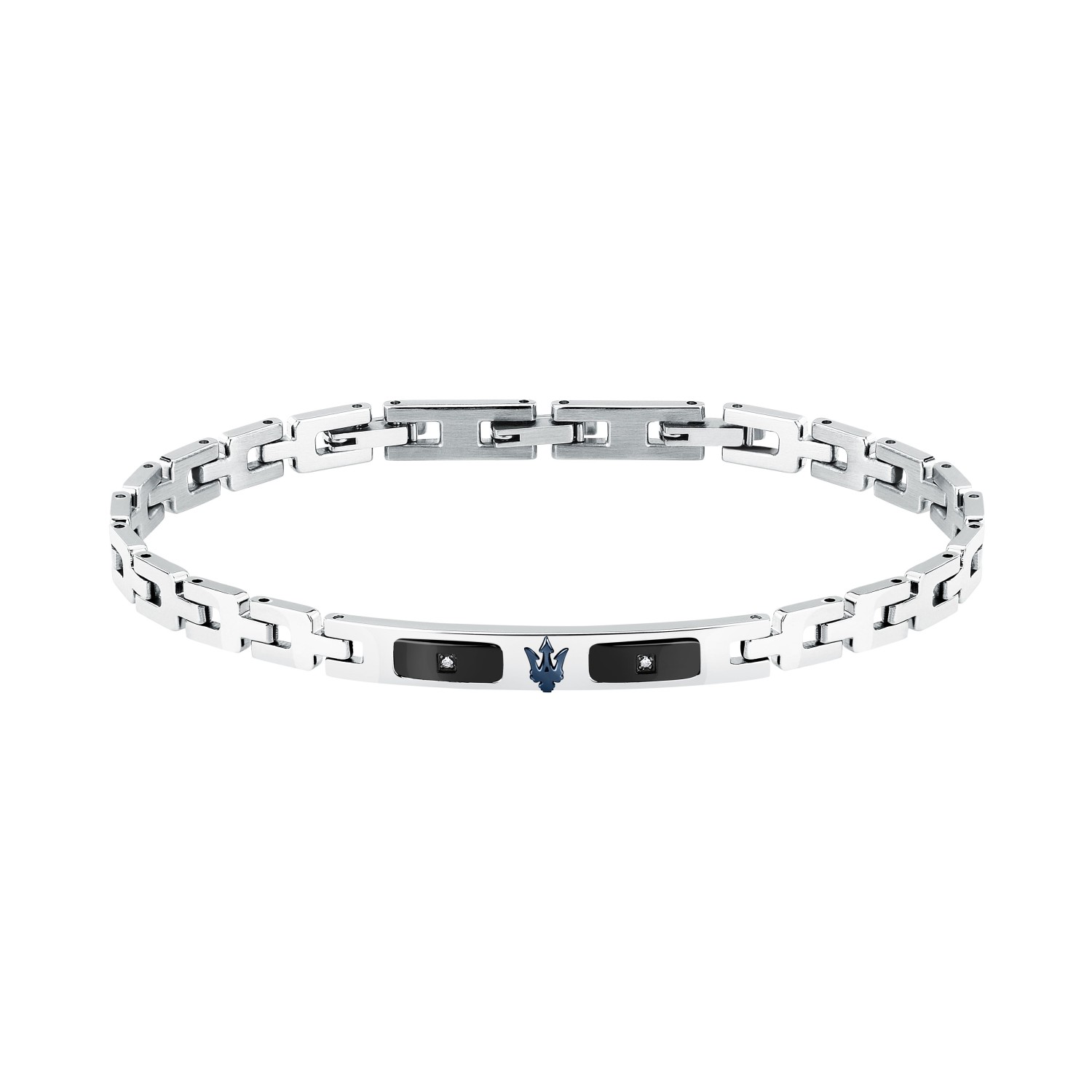 Bracciale da uomo Maserati Diamonds in Acciaio con Diamante - JM125ATY24 - MASERATI