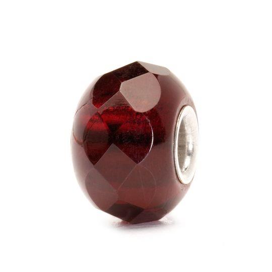 Trollbeads Ritirato - Original Trollbeads Prisma Rosso Ref. TGLBE-10215 - TROLLBEADS