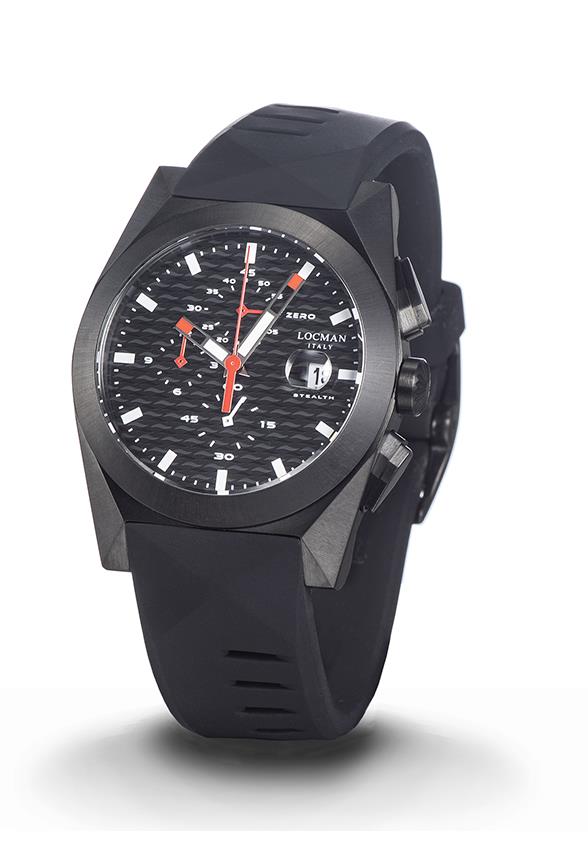 Orologio Locman - Nuovo Stealth Ref. 0812K01S-BKBKRDSK - LOCMAN