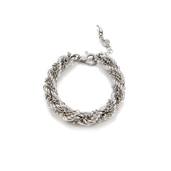 Giovanni Raspini - Bracciale Torchon e Catena Cm 21 Ref. 7244 - GIOVANNI RASPINI