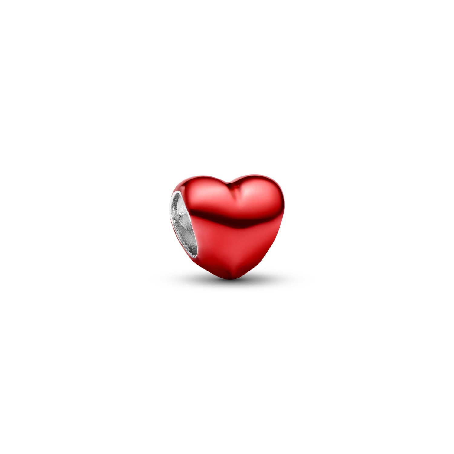 Charm Pandora Mini Charm Cuore effetto metallico rosso – 794785C03 - PANDORA