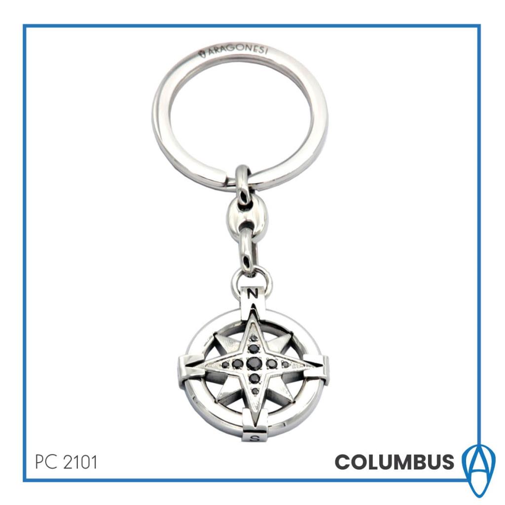 PORTACHIAVI UOMO ARAGONESI - COLLEZIONE COLUMBUS PC2101 - ARAGONESI