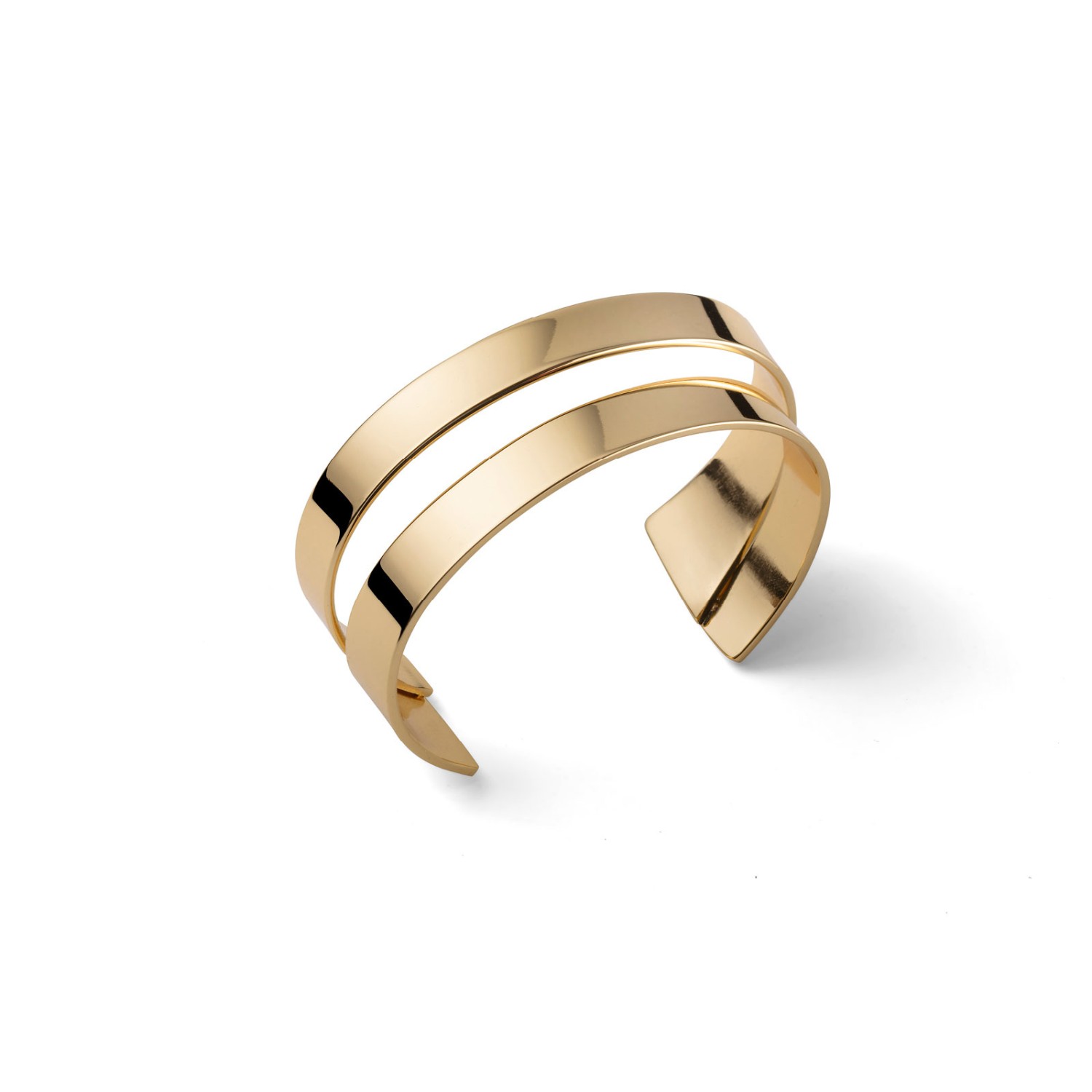 UNOAERRE - Bracciale Lux rigido dorato bronzo Ref. 2853 - UNOAERRE
