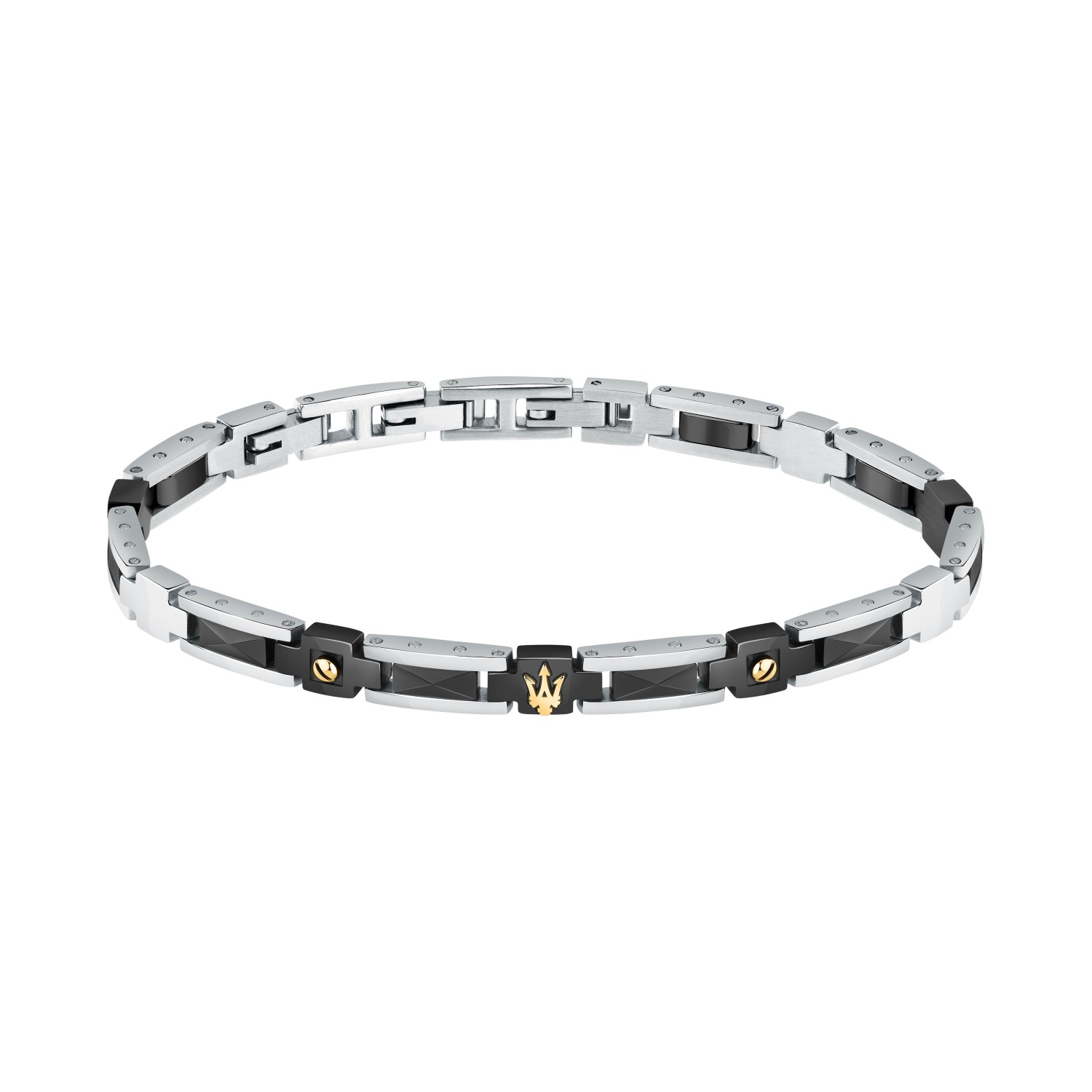 Bracciale da uomo Maserati Ceramic in Acciaio - JM423ATZ30 - MASERATI