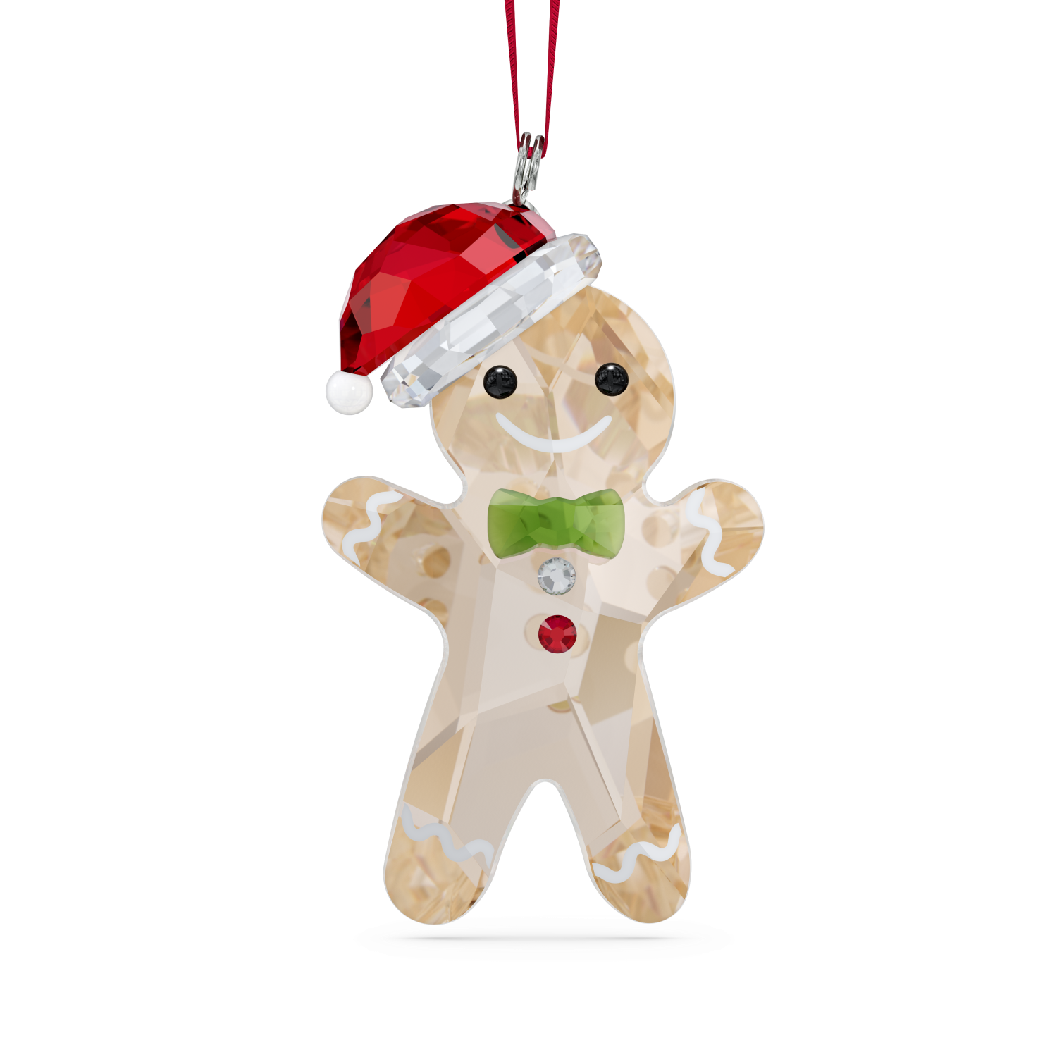 Swarovski - Holiday Cheers Decorazione Omino di Pan di Zenzero Ref. 5627607 - SWAROVSKI