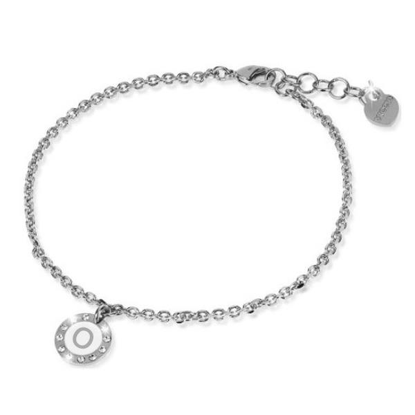 Bracciale Dvccio - Lettera O collezione Petit Tr&eacute;sors Ref. ZXBMICRO/W-O - DUCCIO