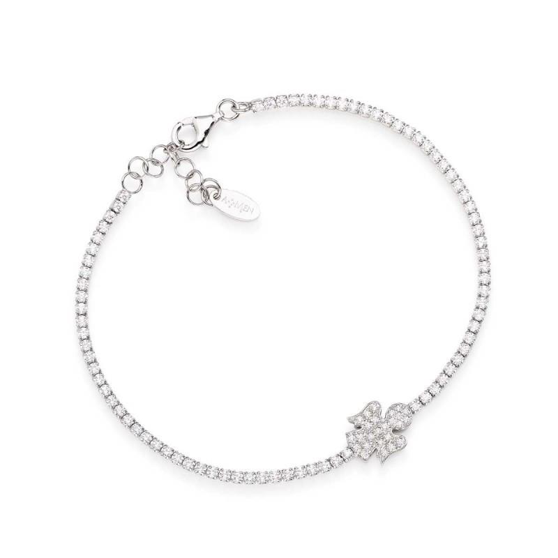 Bracciale Amen - Tennis Angelo con Zirconi Ref. TANB - AMEN
