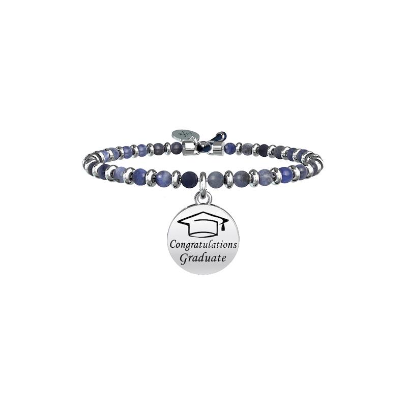 Gioielli Kidult - Bracciale sodalite e acciaio 316L Ref. 731435 - KIDULT