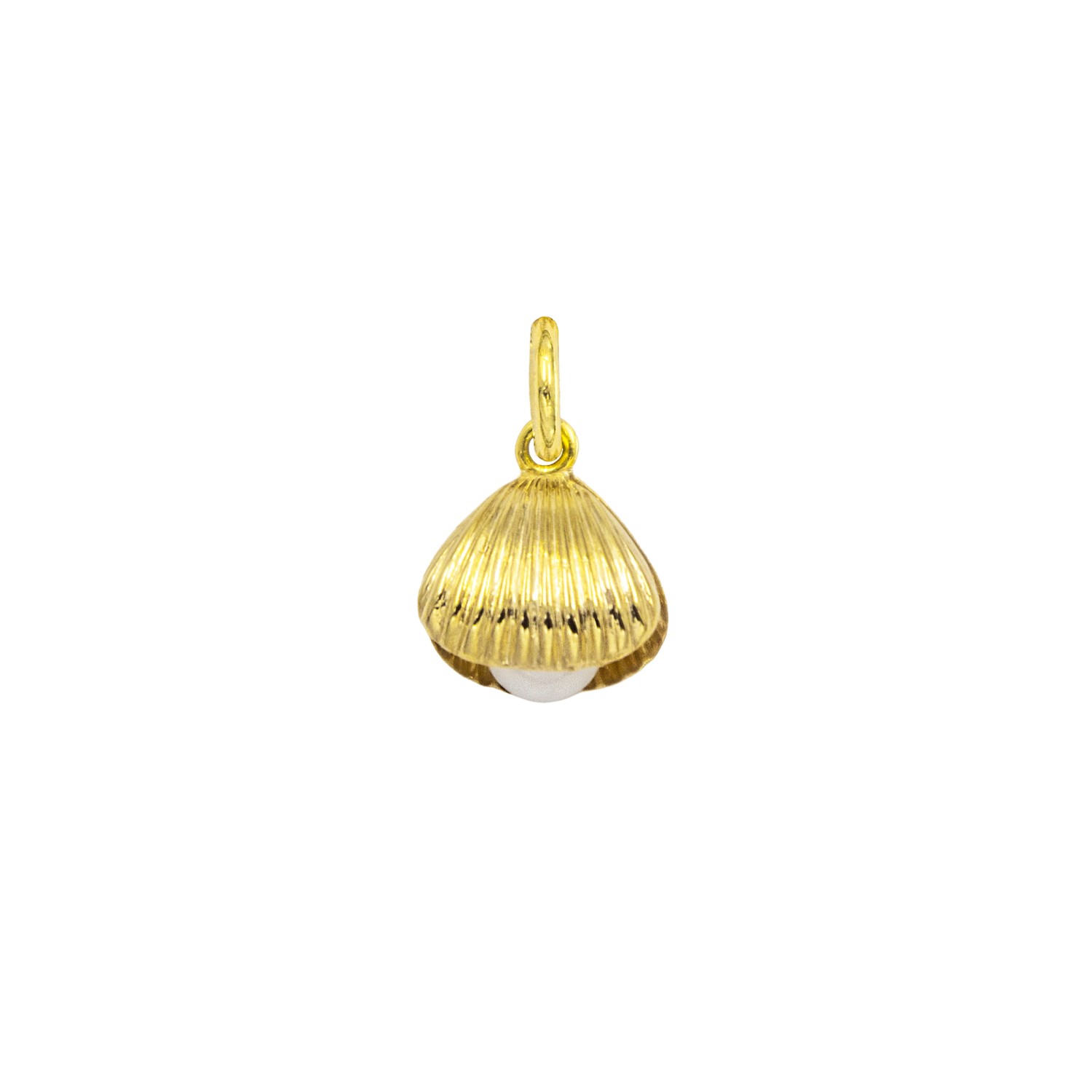 Charm Conchiglia in Oro 9 Kt e Perla  Ref. A0252G9 - FACCO