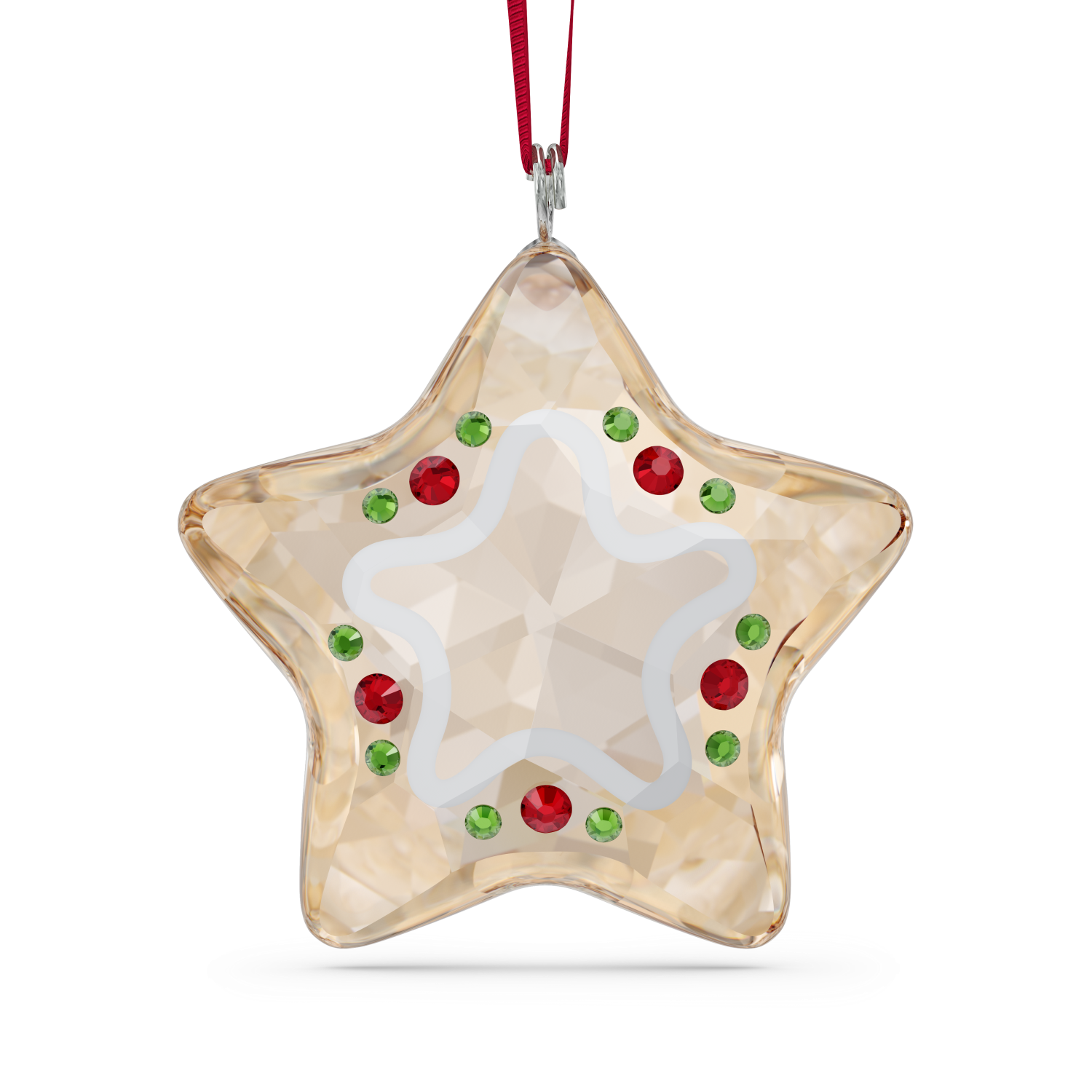 Swarovski - Holiday Cheers Decorazione Stella di Pan di Zenzero Ref. 5627610 - SWAROVSKI