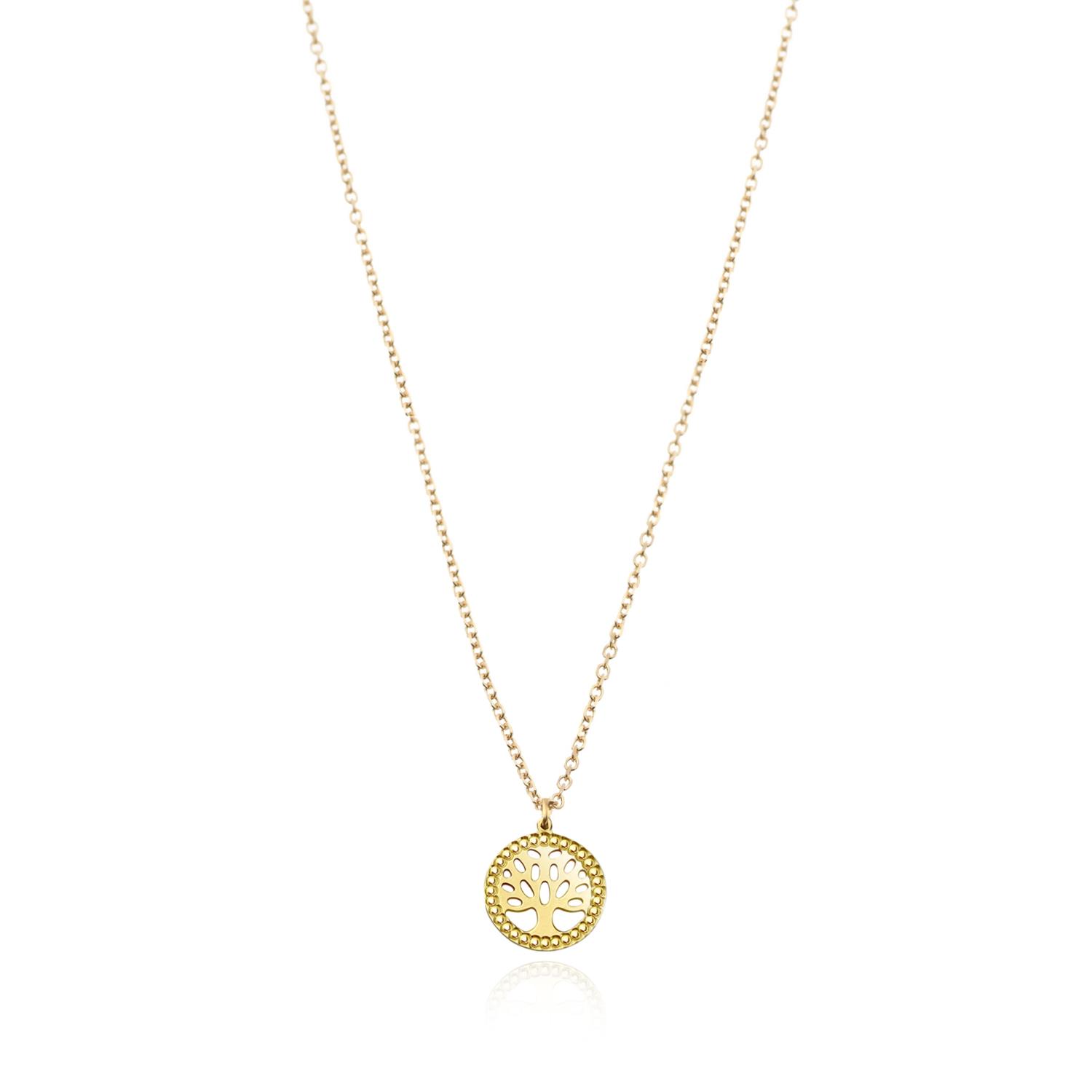 Collana in Oro Giallo Simbolo Albero della Vita Ref. 769552 - FACCO
