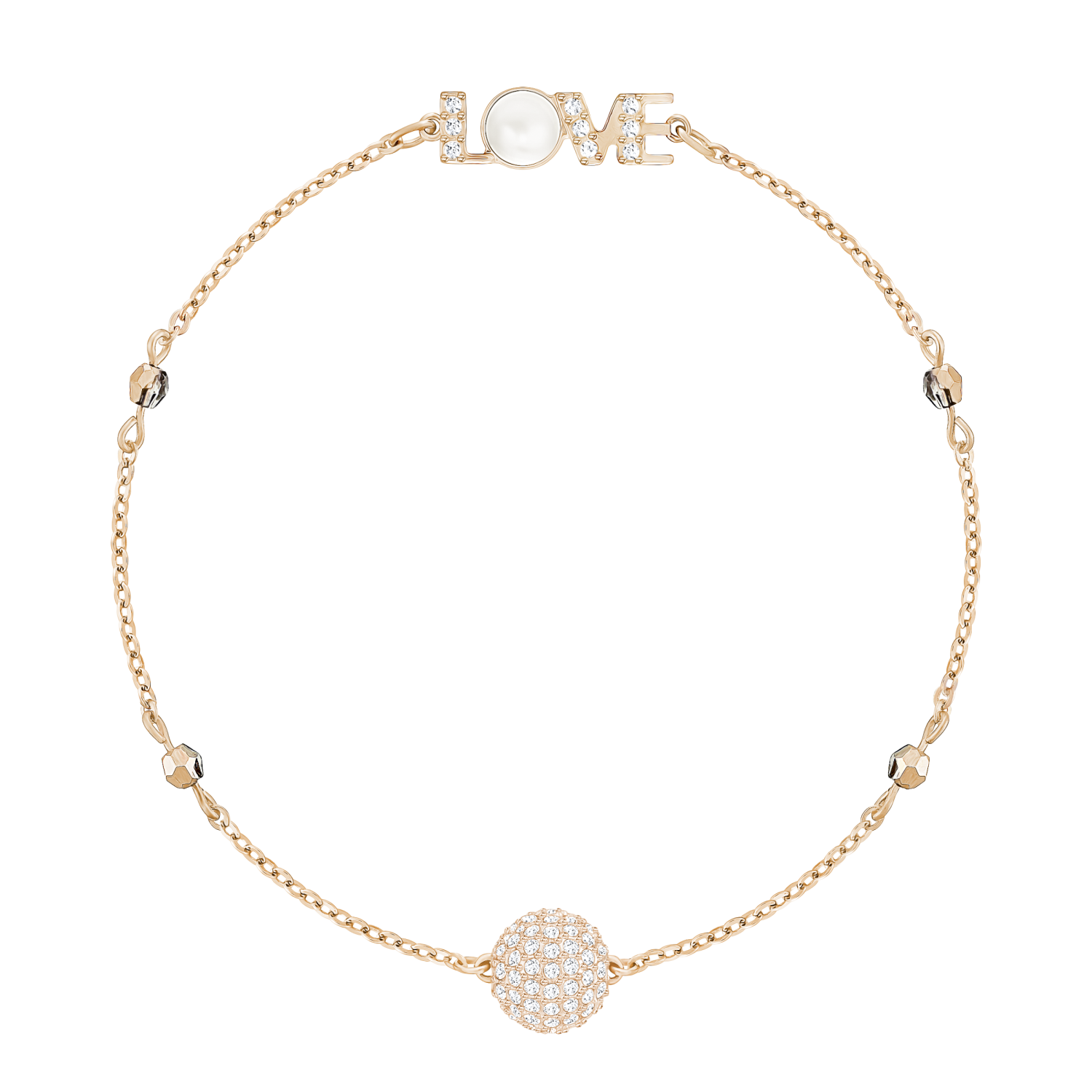 Swarovski - Emotion Swarovski Remix Collection, bianco, placcato oro rosa Ref. 5353846 - SWAROVSKI