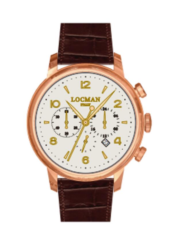Orologio Locman - 1960 Crono Ref. 0254R05R-RRAVRG2PT - LOCMAN