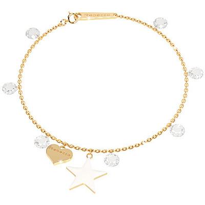 BRACCIALE REBECCA - LUCCIOLE ARGENTO E PIETRE Ref. SLCBOB06 - REBECCA
