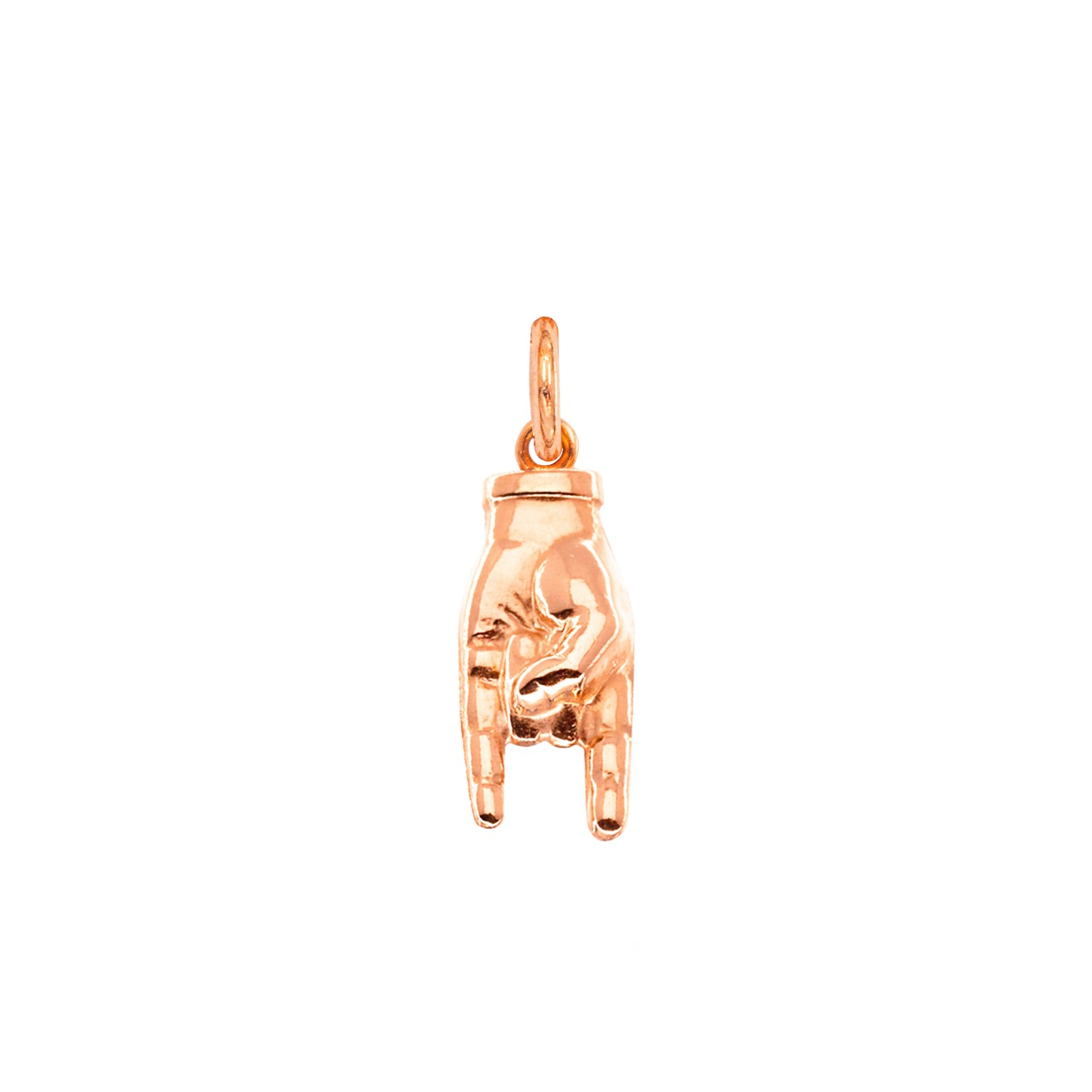 Charm Corna in Oro 9 Kt  Ref. A0122R9 - FACCO