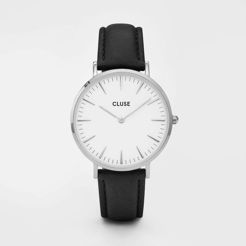 OROLOGIO CLUSE -  La Boh&egrave;me Silver White/Black  Ref.  CLUCL18208 - CLUSE