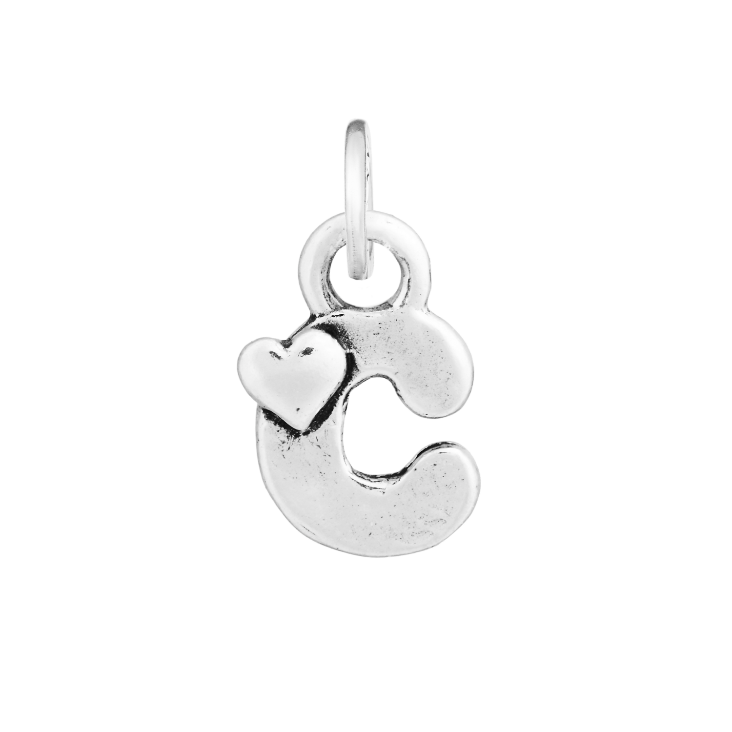 Giovanni Raspini - Charm "C" Cuoricini Ref. 12779 - GIOVANNI RASPINI